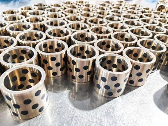 Precision machined bronze bushings manufactured by Arnav Engineers