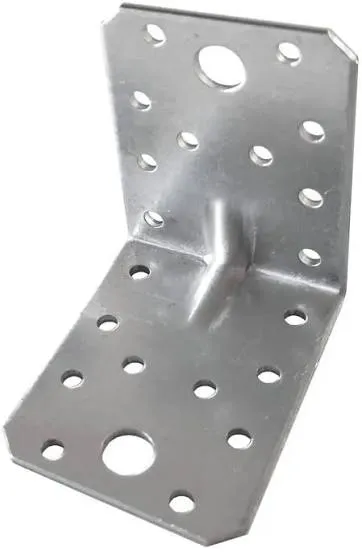 Steel connecting brackets machined to drawing tolerances