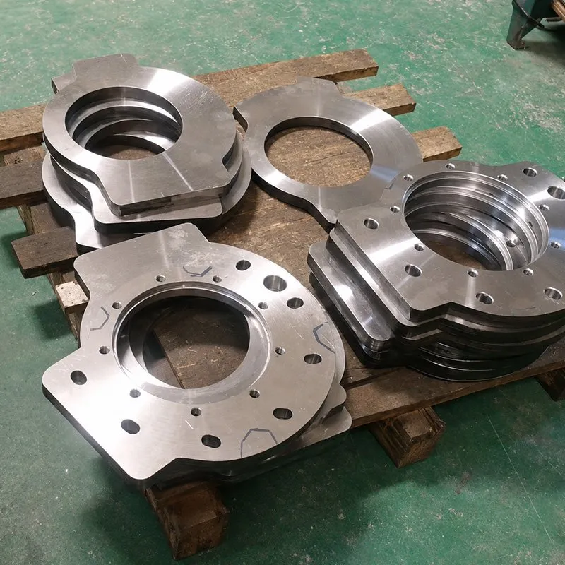 Gearbox mounting plate drilled and machined by Arnav Engineers