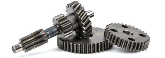 Profile-cut steel components ready for machining and assembly
